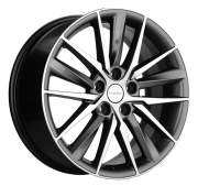 Диск литой KHOMEN WHEELS 8x18R 5/114,3 Gray-FP
